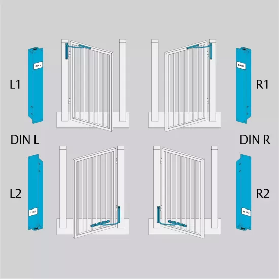 ASSA ABLOY ΣΟΥΣΤΑ ΓΙΑ ΚΑΓΚΕΛΟΠΟΡΤΑ BLACK (DC630G)