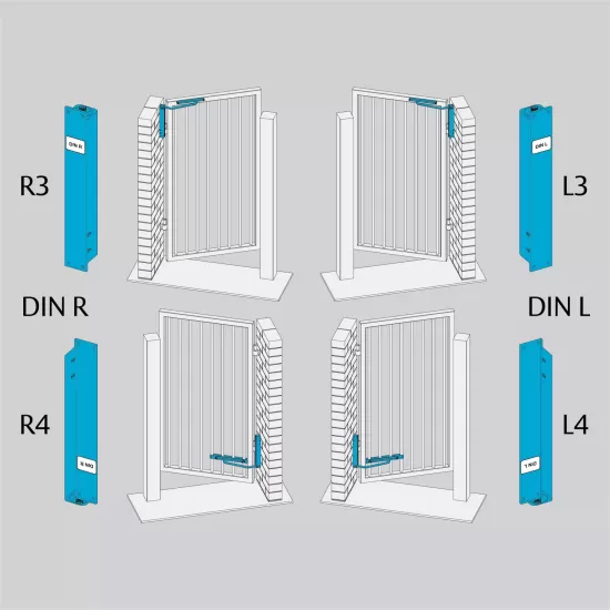 ASSA ABLOY ΣΟΥΣΤΑ ΓΙΑ ΚΑΓΚΕΛΟΠΟΡΤΑ BLACK (DC630G)