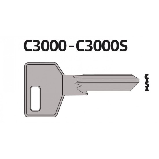 CISA ΚΛΕΙΔΙ ΓΙΑ ΚΥΛΙΝΔΡΟ ON-C3000 (00430)