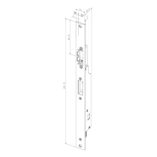 EFF-EFF ΗΛΕΚΤΡΙΚΟ ΚΥΠΡΙ MEDIATOR 12V
