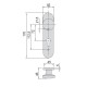 CISA ΠΟΜΟΛΟ ΕΞΩΤΕΡΙΚΟ FIX OVAL (07076-24)