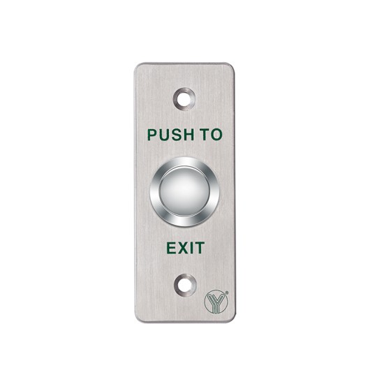 YLI BUTTON ΕΞΟΔΟΥ STAINLESS STEEL (PBK-810A)