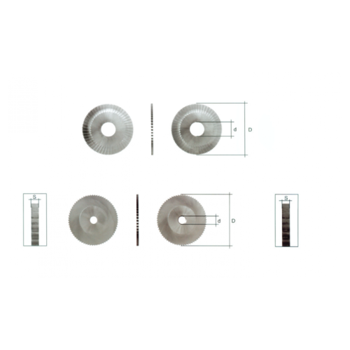 FOS ΜΑΧΑΙΡΙ CARBIDE ΓΙΑ TARGA/TECHNICA (80X1.5X22)