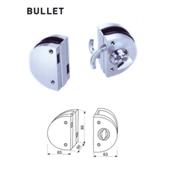 BULLET ΚΛΕΙΔΑΡΙΑ ΔΙΠΛΗ ΜΕ ΠΟΜΟΛΟ (FS010A)